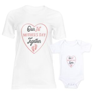 First Mother's Day T-shirt & Romper